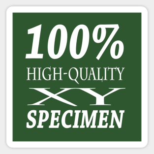 100% high-quality XY specimen - white writing Magnet